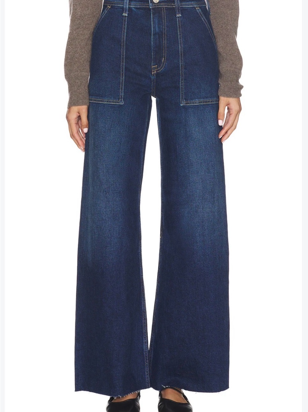 Pistola penny utility Wide-Leg High-Rise Jeans